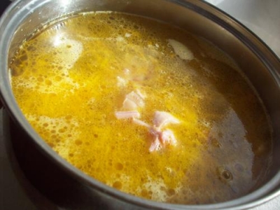 Отправляем мясо в суп